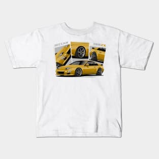 Nissan 300ZX, JDM Car Yellow Kids T-Shirt